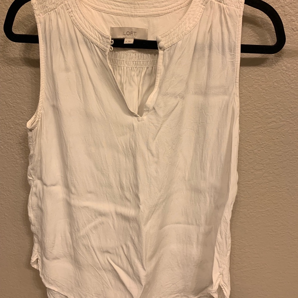 Loft cream tank size M
